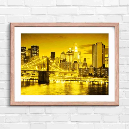 Brooklyn bridge new york night - brooklyn,