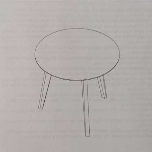 Brooklyn side table grey rrp - table,