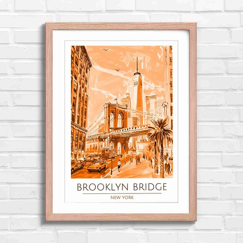 Brooklyn bridge new - york, art