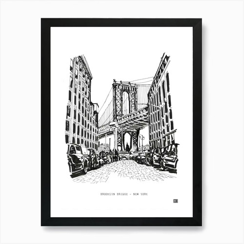 Brooklyn bridge manhattan new - brooklyn,