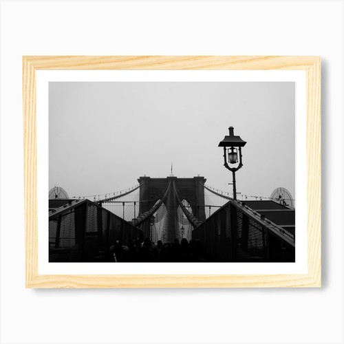 Brooklyn bridge art print - brooklyn,