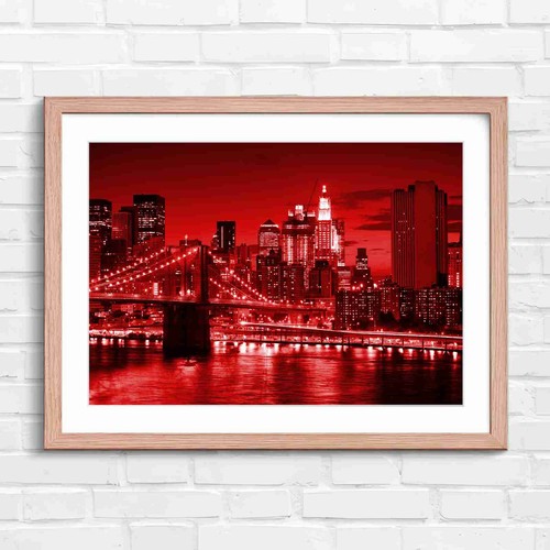 Brooklyn bridge new york night - bridge,