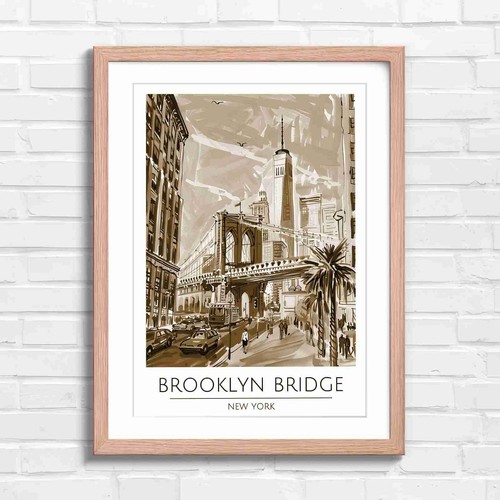 Brooklyn bridge new york - york, art