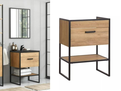Industrial bathroom vanity - ,