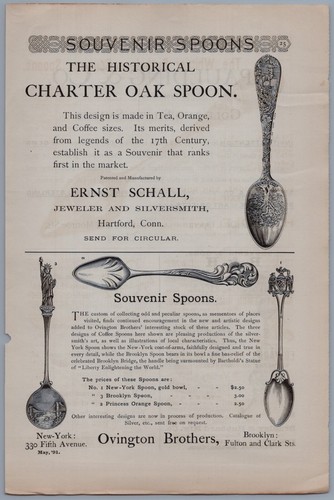 1891 souvenir spoons - souvenir, vintage